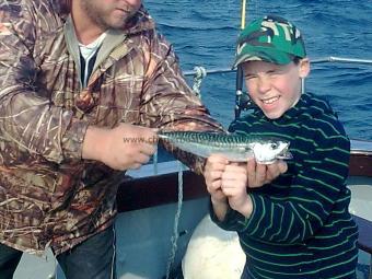 1 lb Mackerel by happy young man !!!!