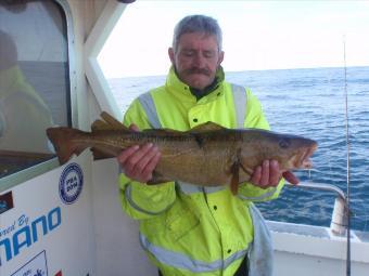 5 lb 7 oz Cod by Barry from Scunthorpe.