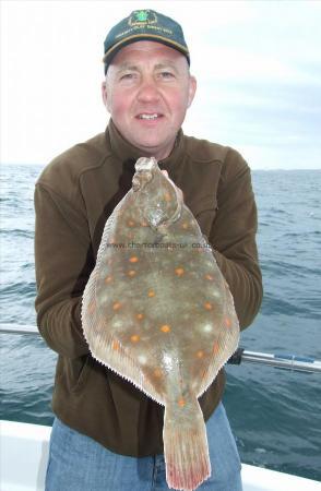 3 lb 8 oz Plaice by Jason Giddings