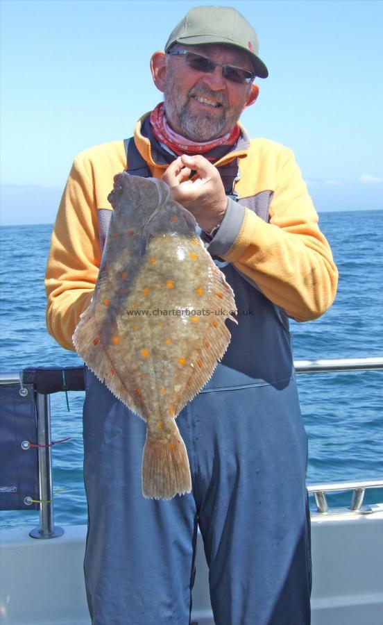 4 lb Plaice by Graham Broach