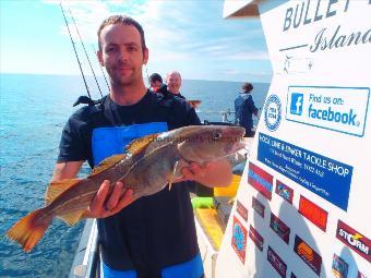 4 lb 10 oz Cod by Aiden from Leeds.