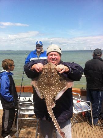 12 lb Thornback Ray by Unknown