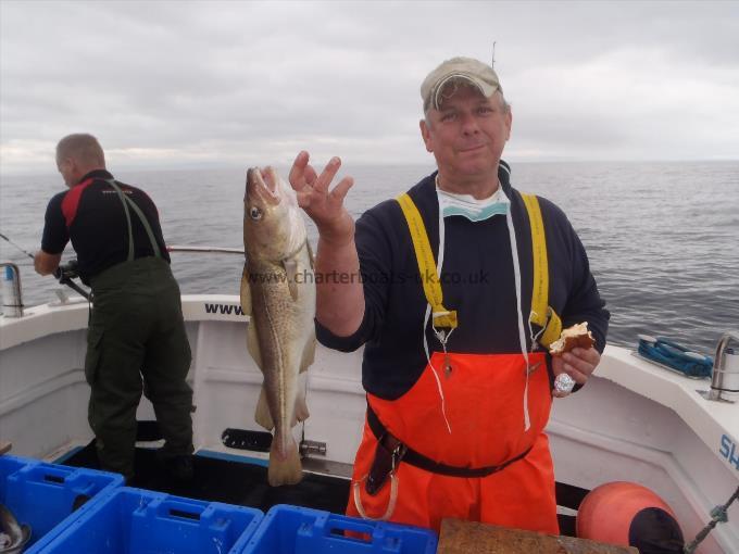 3 lb 5 oz Cod by John Gregg.