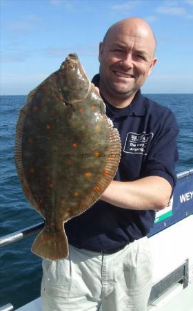 4 lb 8 oz Plaice by David Groom