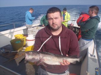4 lb Cod by Aaron from Hull.