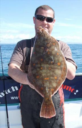 4 lb 2 oz Plaice by Stuart Lawson