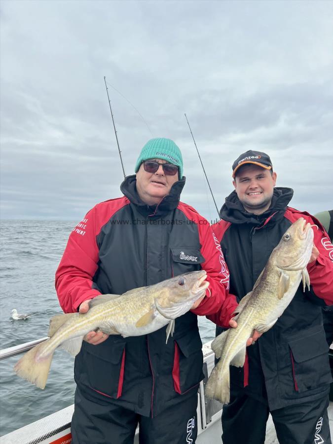 7 lb Cod by Steve & Ryan Martin