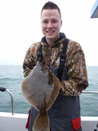 2 lb 8 oz Plaice by Phil Rogers