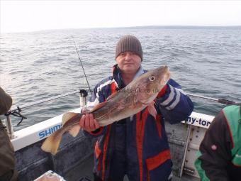 7 lb 13 oz Cod by Jim Arthur.