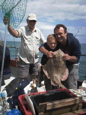 15 lb 8 oz Undulate Ray by Tean 8years old