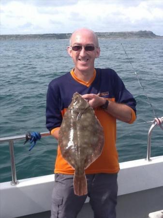 4 lb 9 oz Plaice by Steve Donne