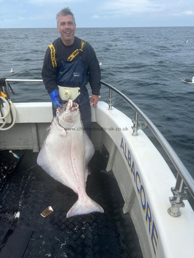 87 lb Halibut by Unknown