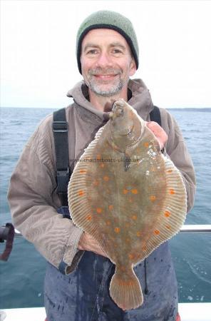 3 lb 4 oz Plaice by Rick Hawkins