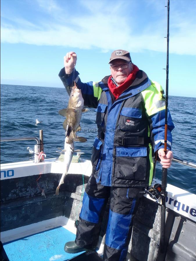 3 lb 6 oz Cod by Alan Sutcliffe.