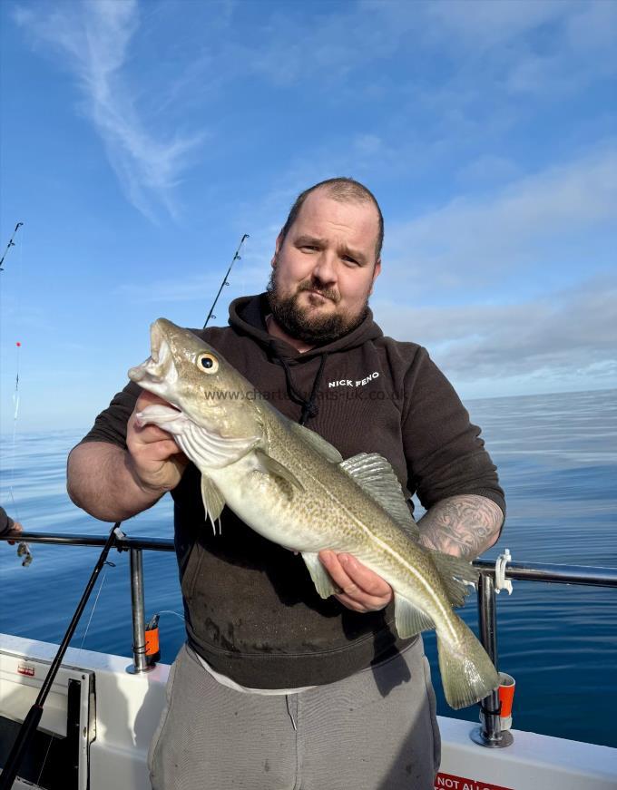 4 lb 4 oz Cod by Nick Fenwick