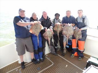 10 lb Thornback Ray by Jeff's crowd