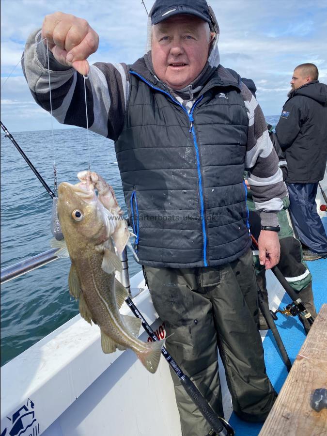 3 lb 3 oz Cod by Ron.