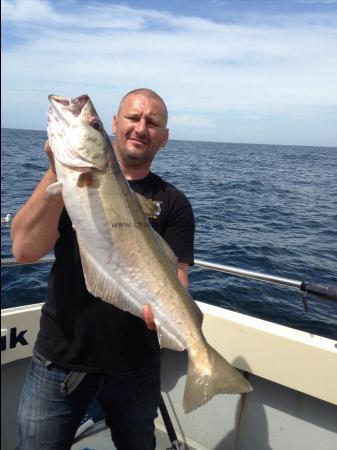 15 lb 12 oz Pollock by Paul Harwood