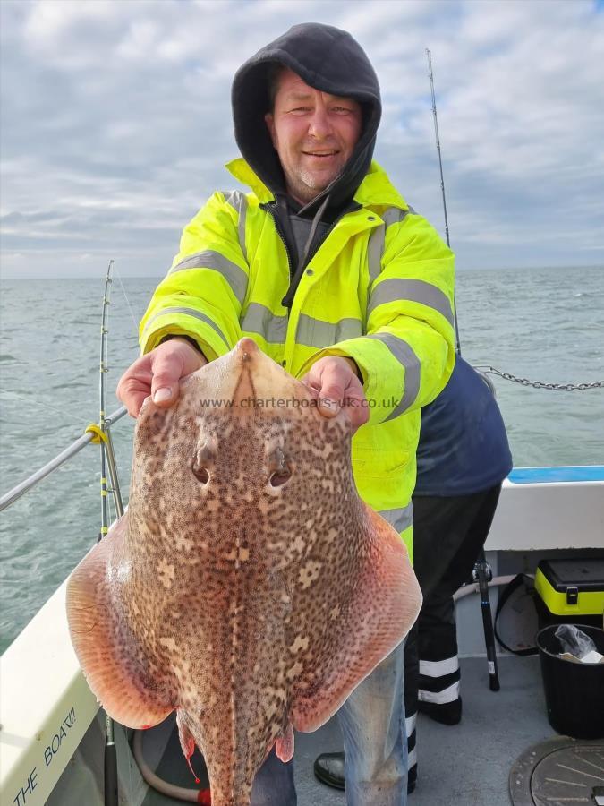 9 lb 5 oz Thornback Ray by Terry crane