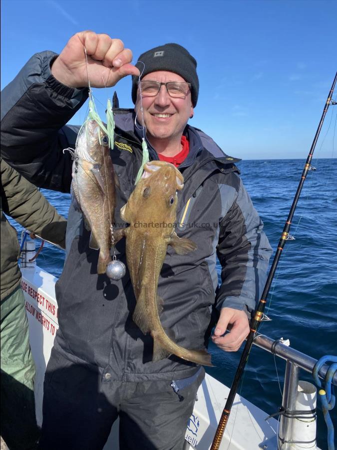 4 lb 4 oz Cod by Tony.