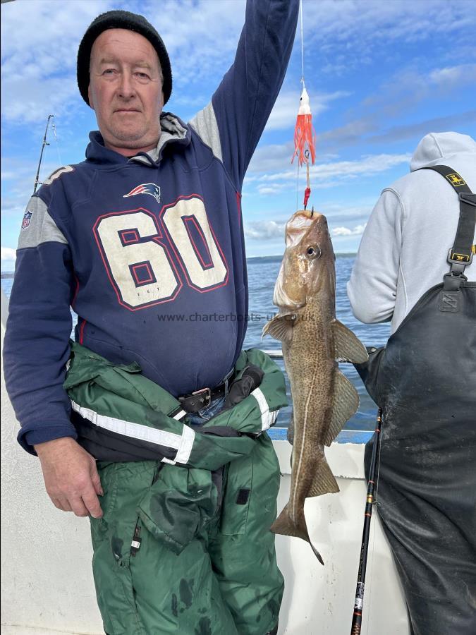 3 lb 3 oz Cod by Chris Wake.