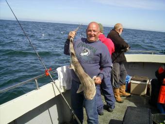 14 lb 3 oz Bull Huss by Wyn Thomas