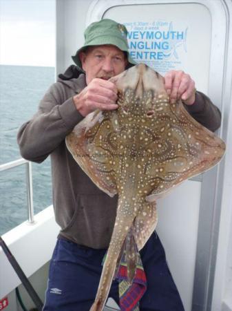 12 lb 10 oz Undulate Ray by Bill