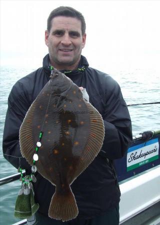 3 lb 8 oz Plaice by John Bellamy