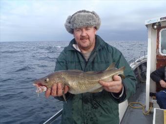 3 lb 8 oz Cod by Andy from Barnsley.