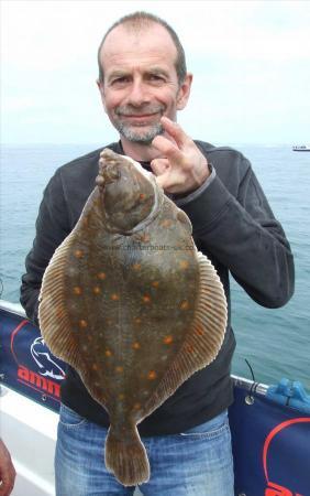 3 lb 8 oz Plaice by Rick Hawkins