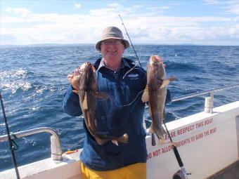 4 lb 10 oz Cod by Tony Sutton.