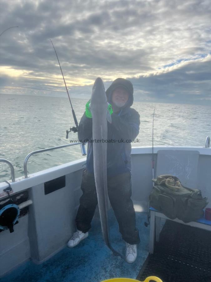 45 lb Conger Eel by Neil