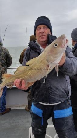 11 lb 6 oz Cod by steve knights