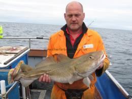 16 lb 7 oz Cod by Mal