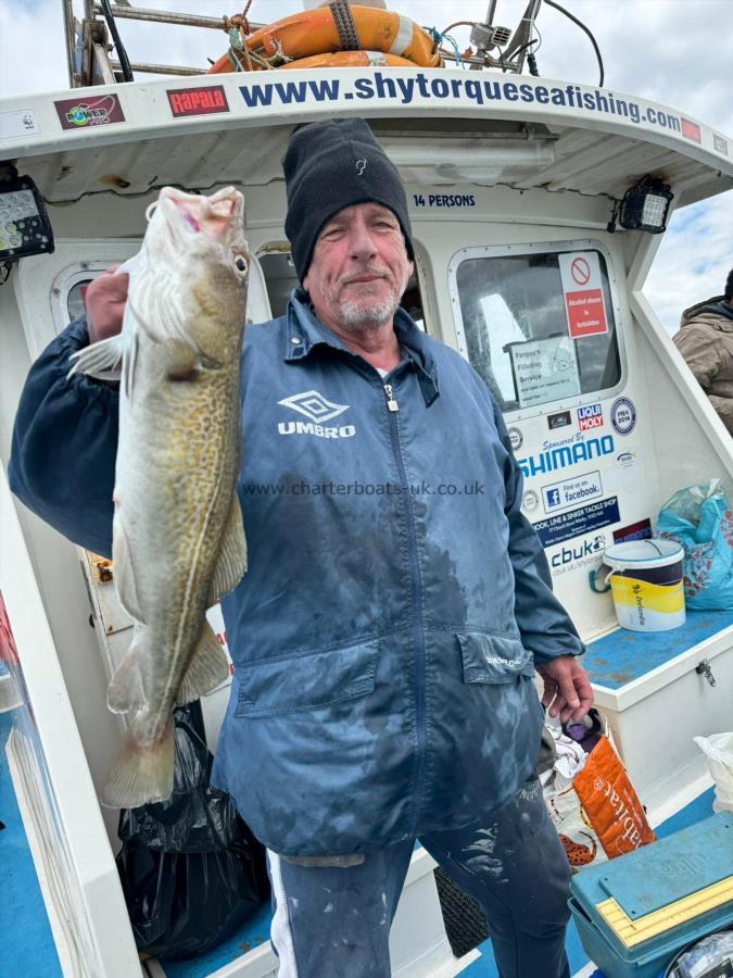 4 lb 6 oz Cod by Allen.