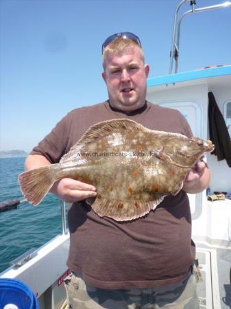 6 lb 4 oz Plaice by Steve