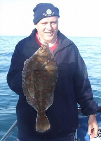 3 lb 14 oz Plaice by Paul Michington