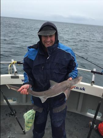 5 lb 5 oz Smooth-hound (Common) by Paul Flavell