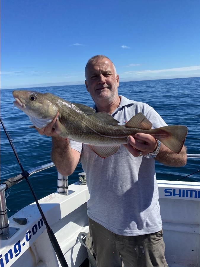 6 lb 8 oz Cod by Ian Hart.