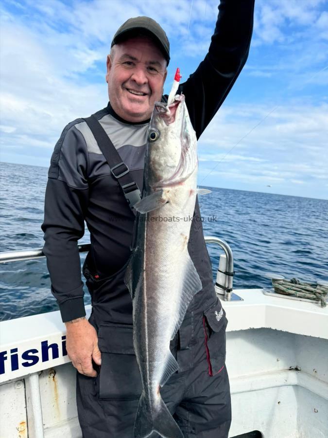 6 lb Coalfish (Coley/Saithe) by John.