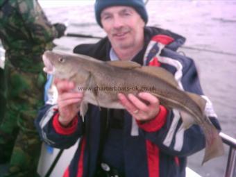 4 lb 9 oz Cod by Stevie from Blackburn.