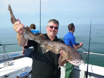 13 lb 8 oz Bull Huss by Mike Groves