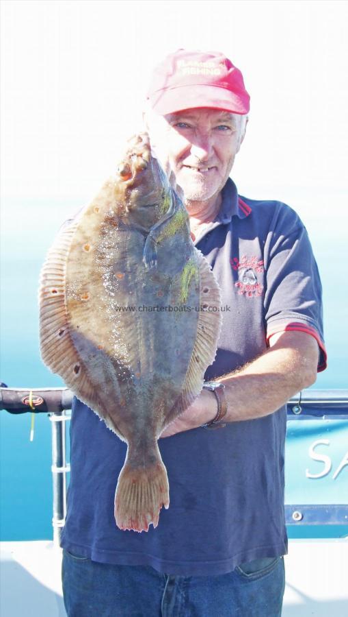 4 lb Plaice by Lou Mace