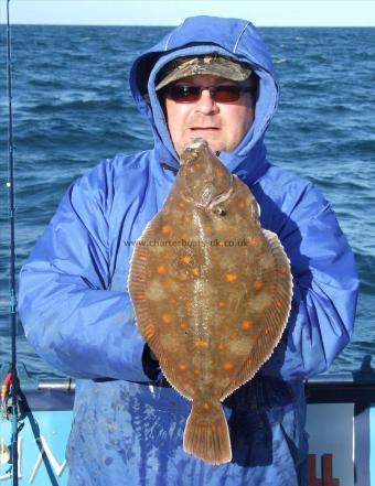 3 lb 8 oz Plaice by Stephan Attwood