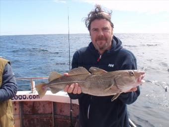 4 lb 5 oz Cod by Al Jones from London.