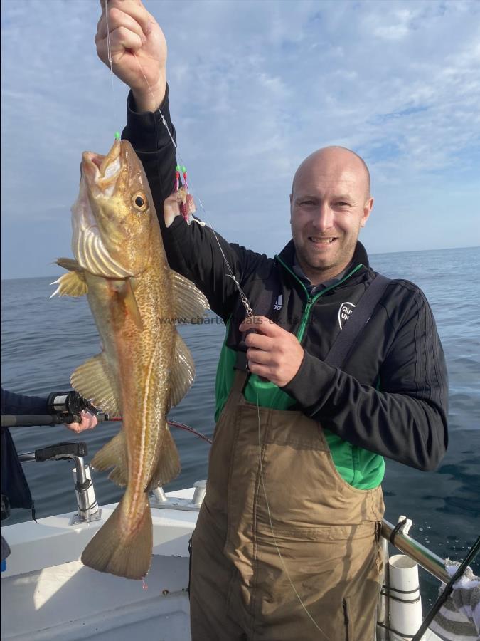 5 lb 8 oz Cod by Nick.