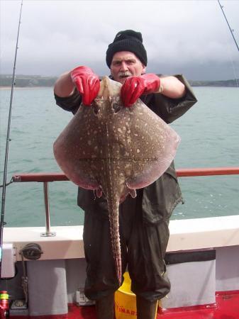 13 lb 6 oz Thornback Ray by Mike Webb