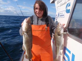 4 lb 6 oz Cod by Fergus from Whitby.