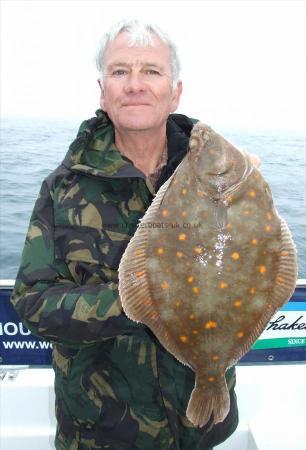 4 lb 8 oz Plaice by Paul Costello