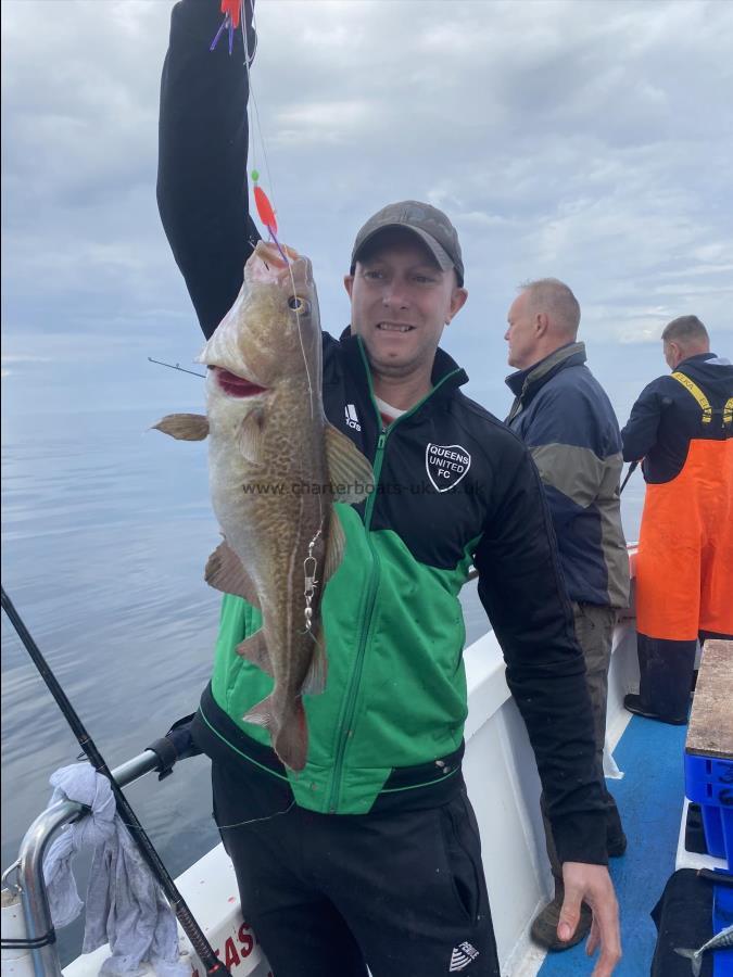 4 lb 5 oz Cod by Nick.